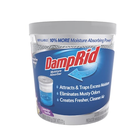 Damprid DampRid Moisture Absorber Lavender Vanilla Scent 11 oz FG01LVSB